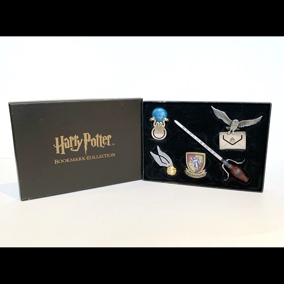 Warner Bros. Other - Harry Potter Bookmark Collection Gryffindor Golden Snitch Eagle Broom Magic Ball